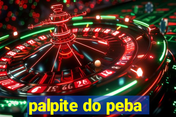 palpite do peba